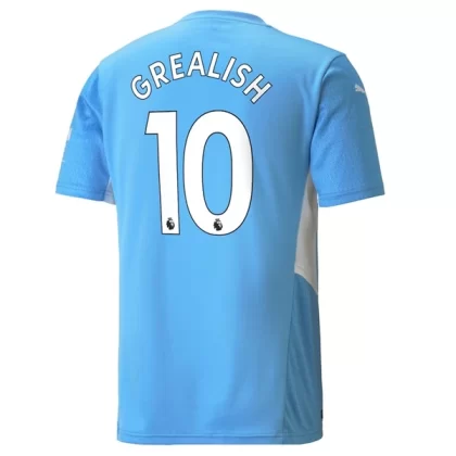 Günstige Manchester City Jack Grealish 10 Heimtrikot 2021-22