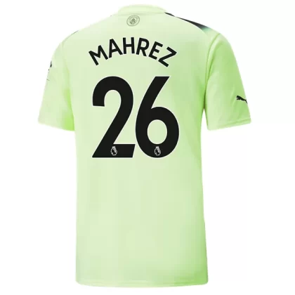 Günstige Manchester City Riyad Mahrez 26 3. Ausweichtrikot 2022-23