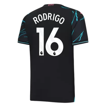 Günstige Manchester City Rodrigo 16 3. Ausweichtrikot 2023/24