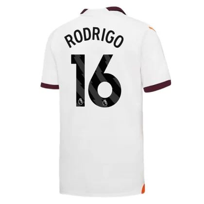 Günstige Manchester City Rodrigo 16 Auswärtstrikot 2023/24