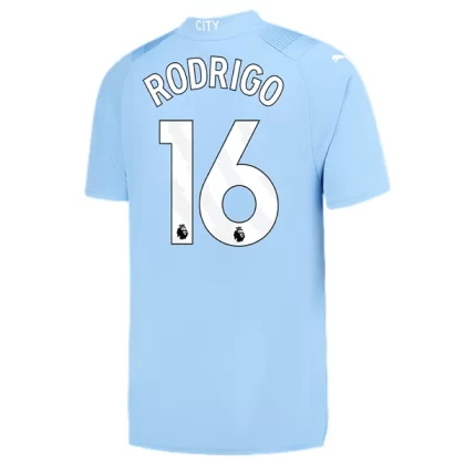 Günstige Manchester City Rodrigo 16 Heimtrikot 2023/24