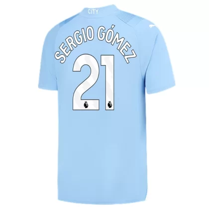 Günstige Manchester City Sergio Gómez 21 Heimtrikot 2023/24