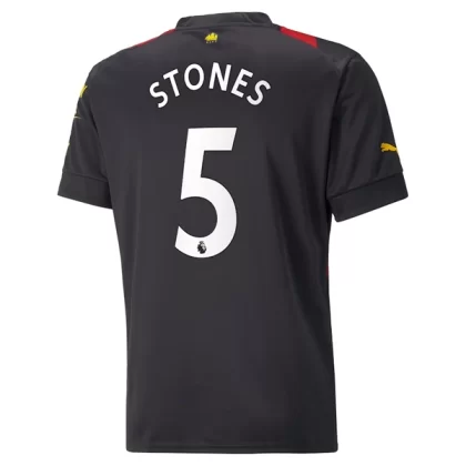 Günstige Manchester City Stones 5 Auswärtstrikot 2022-23