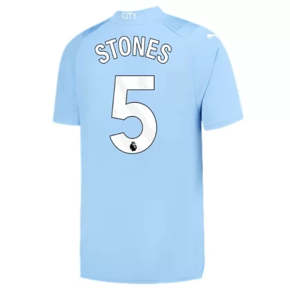 Günstige Manchester City Stones 5 Heimtrikot 2023/24