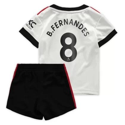 Günstige Manchester United B.Fernandes 8 Kinder Auswärts Trikotsatz 2022-23