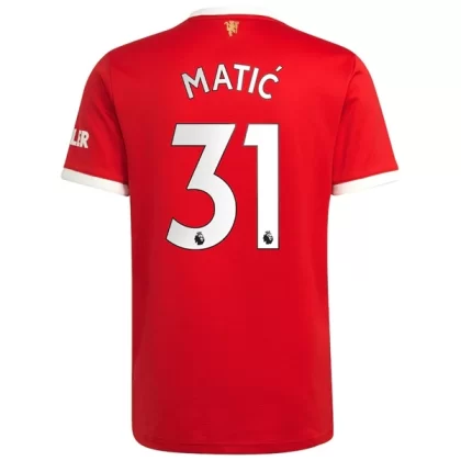 Günstige Manchester United Nemanja Matić 31 Heimtrikot 2021-22