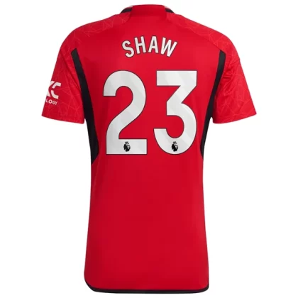 Günstige Manchester United Shaw 23 Heimtrikot 2023/24