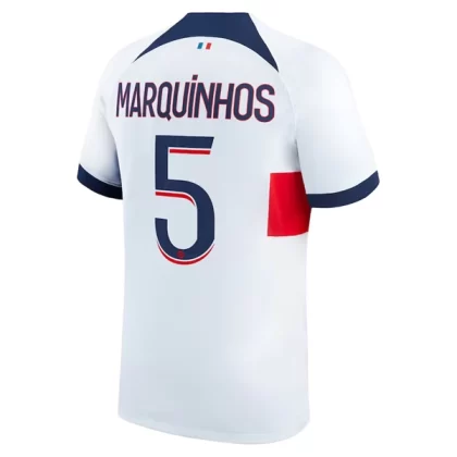 Günstige Paris Saint Germain PSG Marquinhos 5 Auswärtstrikot 2023/24