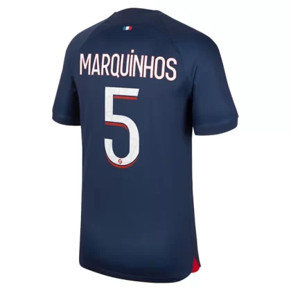 Günstige Paris Saint Germain PSG Marquinhos 5 Heimtrikot 2023/24