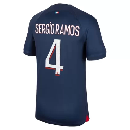 Günstige Paris Saint Germain PSG Sergio Ramos 4 Heimtrikot 2023/24