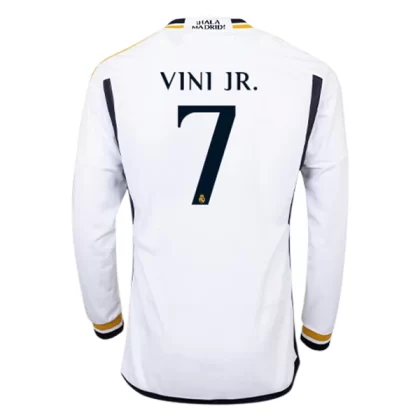 Günstige Real Madrid Vinícius Júnior 7 Langarm Heimtrikot 2023/24