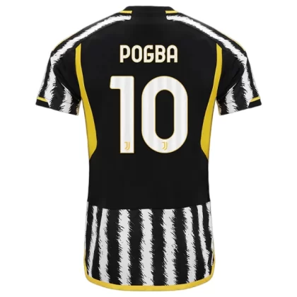 Juventus Fußballtrikots 2023-24 Paul Pogba 10 Heimtrikot