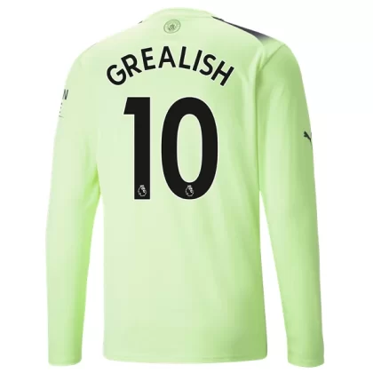 Manchester City Fußballtrikots 2022-23 Jack Grealish 10 Langarm 3. trikot