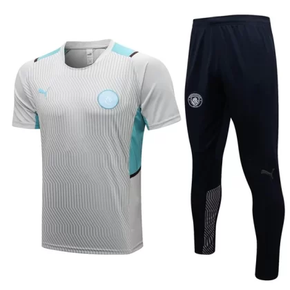 Manchester City Trainingsshirts 2022-23 – Hellgrau
