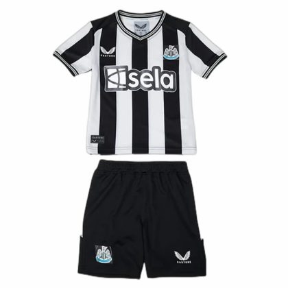 Newcastle United Heimtrikot Kit Kinder 2023 2024
