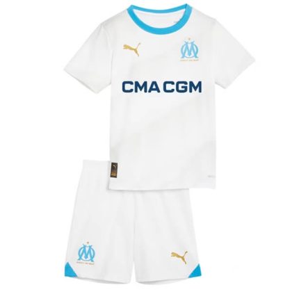 Olympique Marseille Heimtrikot Kit Kinder 2023 2024