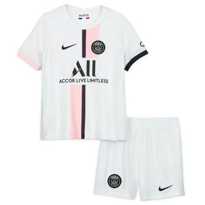 Paris Saint Germain PSG Auswärtstrikot Kit Kinder 2021-22