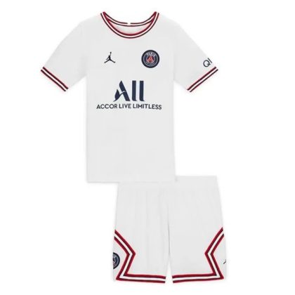 Paris Saint Germain PSG Fourth Heimtrikot Kit Kinder 2021-22