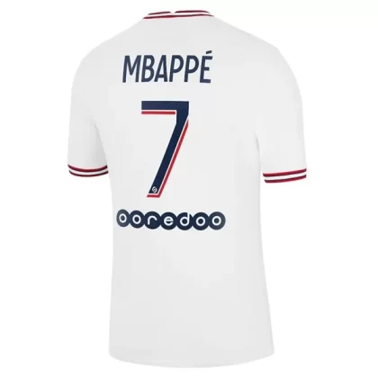 Paris Saint Germain PSG Fußballtrikots 2021-22 Fourth Kylian Mbappé 7 Heimtrikot