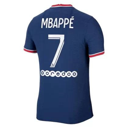 Paris Saint Germain PSG Fußballtrikots 2021-22 Kylian Mbappé 7 Heimtrikot