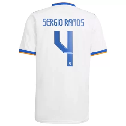 Real Madrid  Fußballtrikots 2021-22 Sergio Ramos 4 Heimtrikot