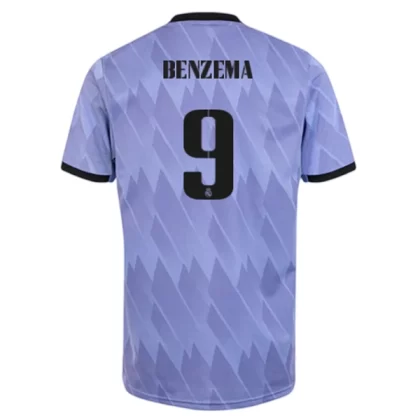 Real Madrid  Fußballtrikots 2022-23 Karim Benzema 9 Auswärtstrikot