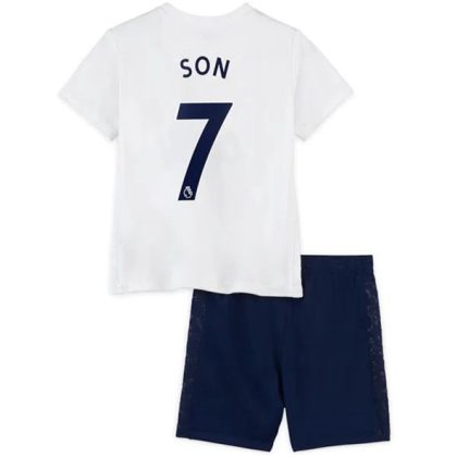 Tottenham Hotspur Son Heung-min 7 Heimtrikot Kit Kinder 2021-22