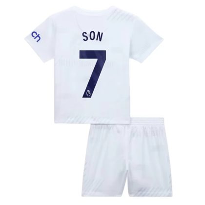 Tottenham Hotspur Son Heung-min 7 Heimtrikot Kit Kinder 2023 2024